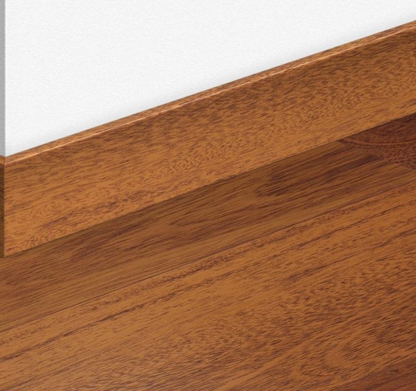 Plinthe  Quick Step, Mdf, décor Bois merbau, h.5.80 x L. 240.00 cm