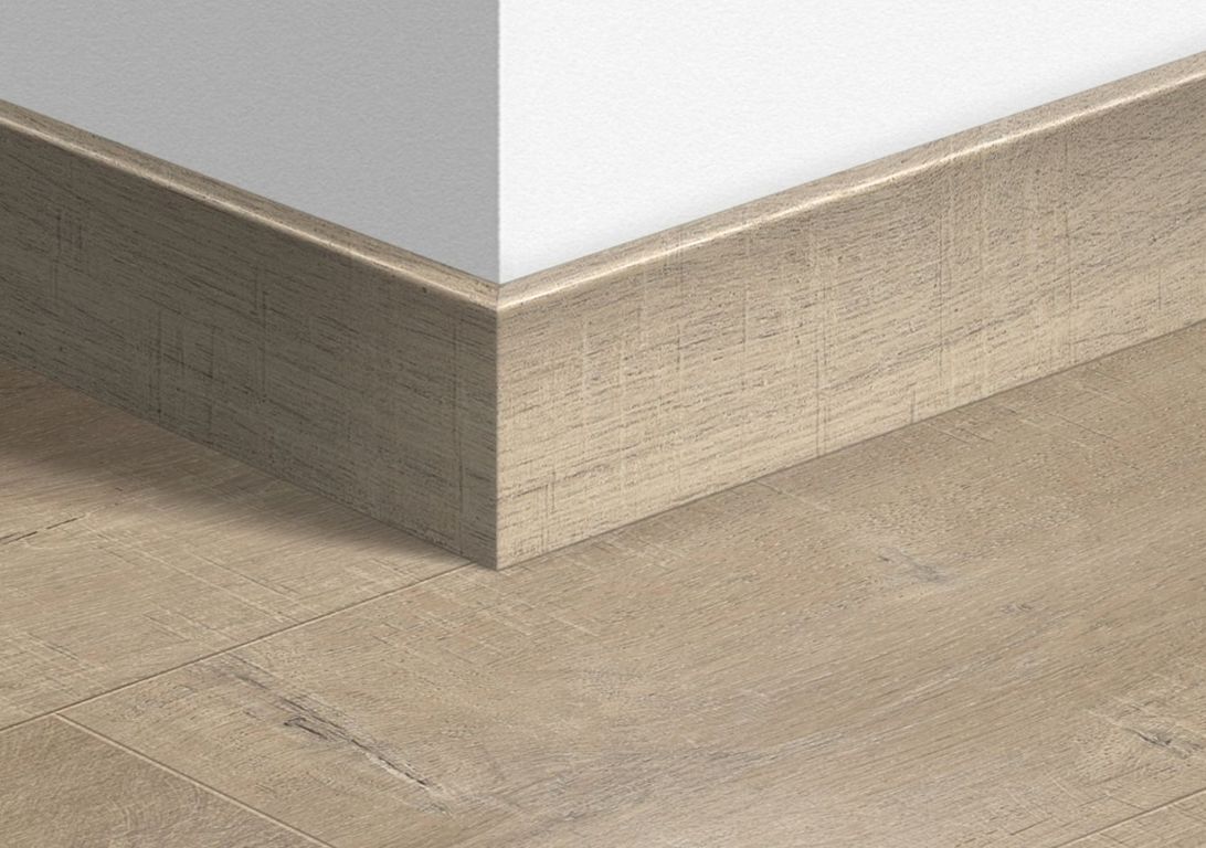 Plinthe  Quick Step, Mdf, décor Bois dominicano naturel, h.7.70 x L. 240.00 cm