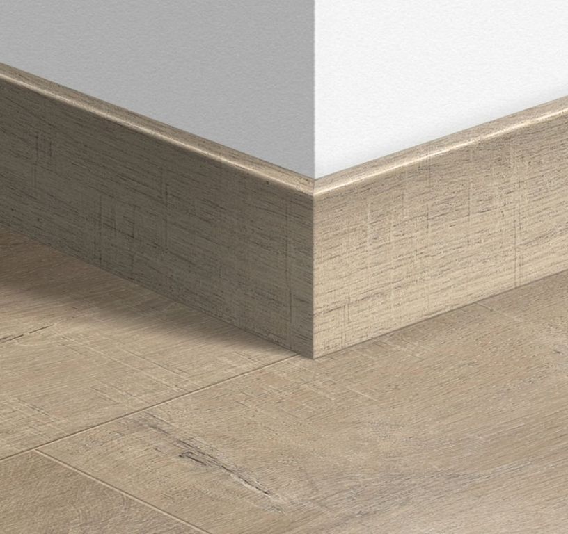 Plinthe  Quick Step, Mdf, décor Bois dominicano naturel, h.7.70 x L. 240.00 cm