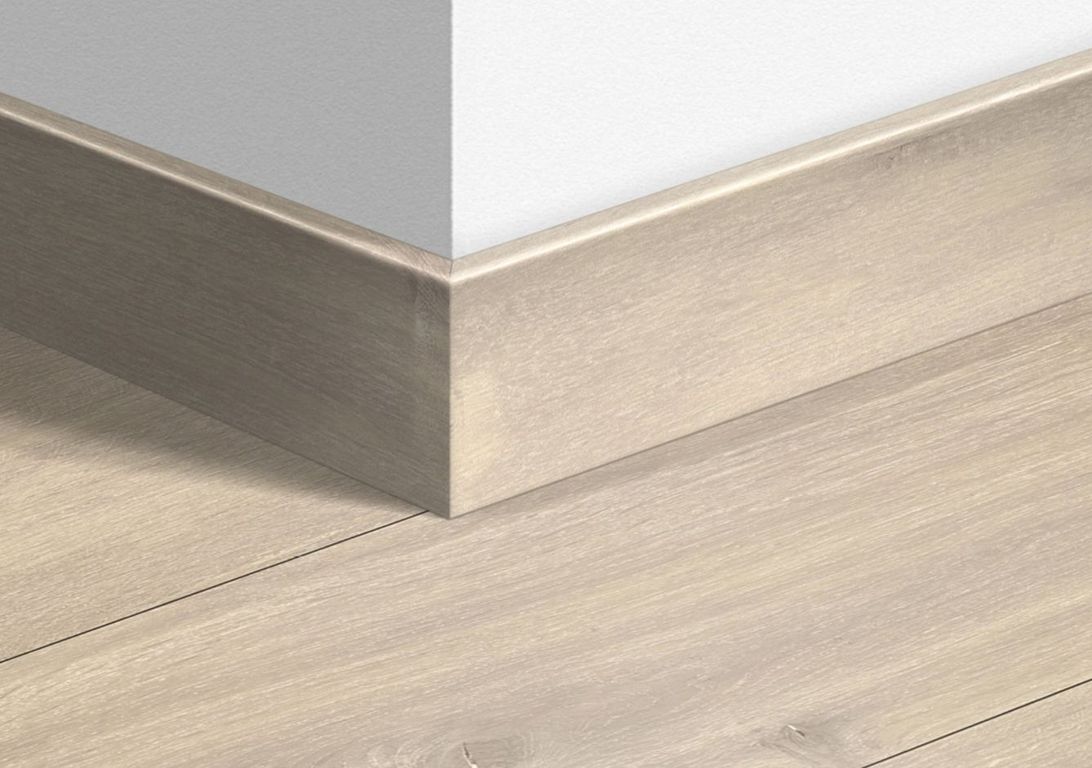 Plinthe  Quick Step, Mdf, décor Bois havana naturel mono, h.7.70 x L. 240.00 cm