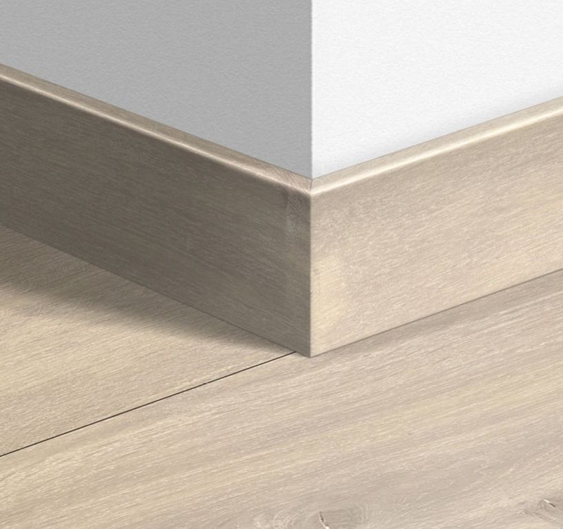 Plinthe  Quick Step, Mdf, décor Bois havana naturel mono, h.7.70 x L. 240.00 cm