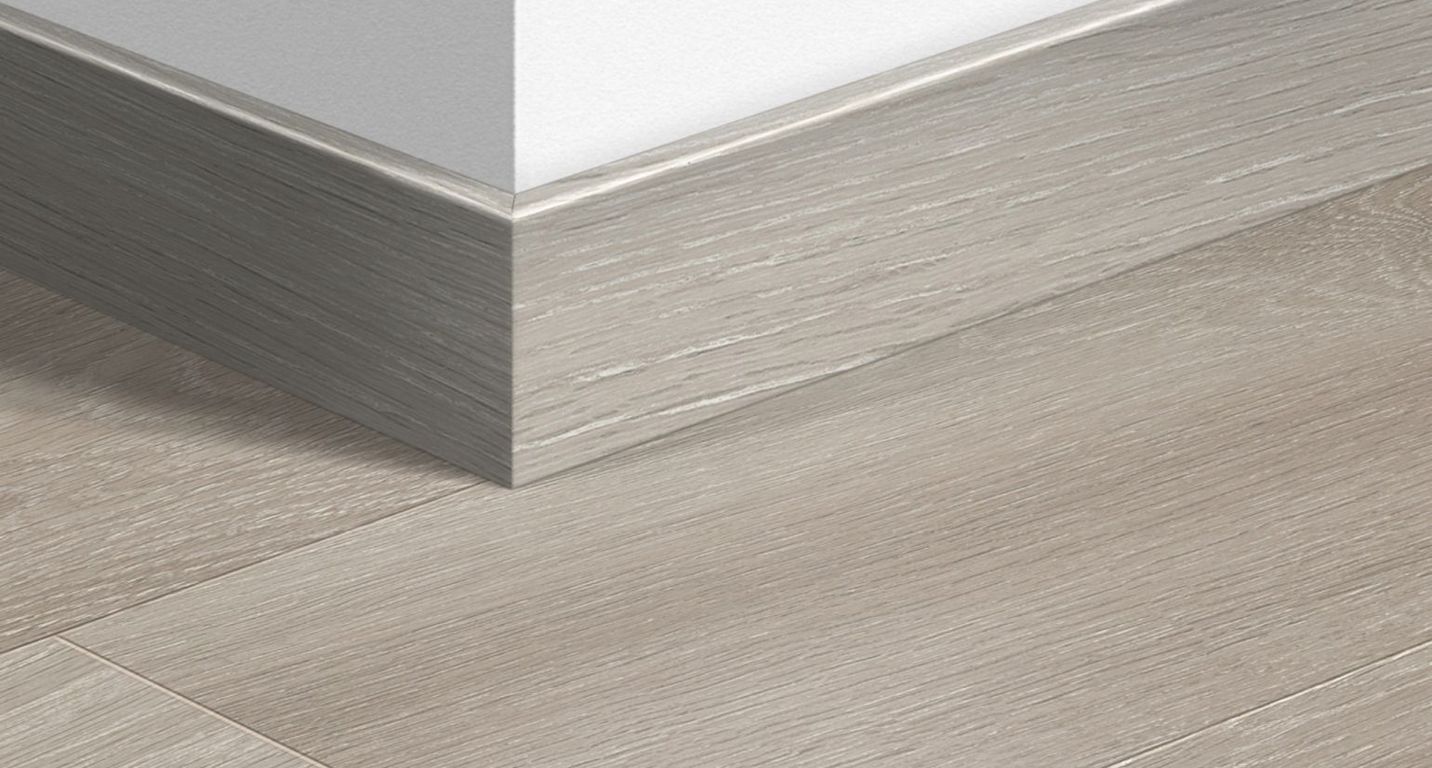 Plinthe  Quick Step, Mdf, décor Bois long island clair, h.7.70 x L. 240.00 cm