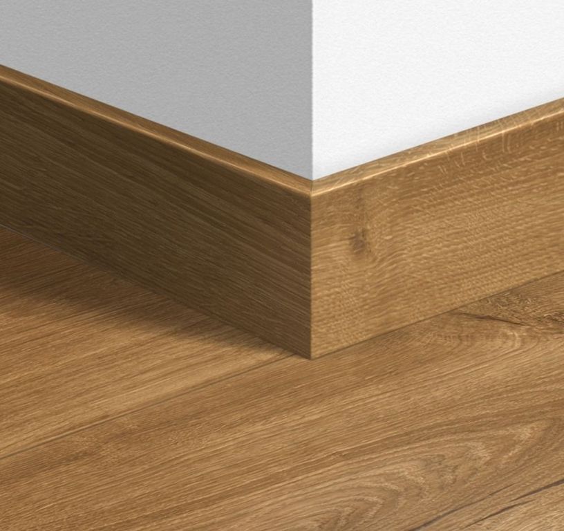 Plinthe  Quick Step, Mdf, décor Bois classique naturel mono, h.7.70 x L. 240.00 cm