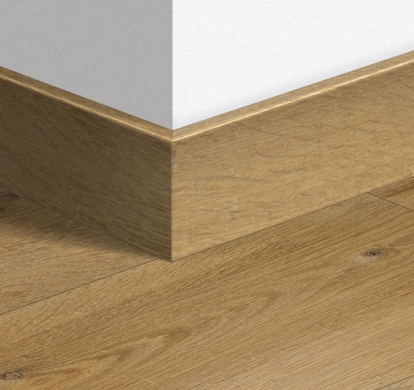 Plinthe  Quick Step, Mdf, décor Bois tendre naturel mono, h.7.70 x L. 240.00 cm