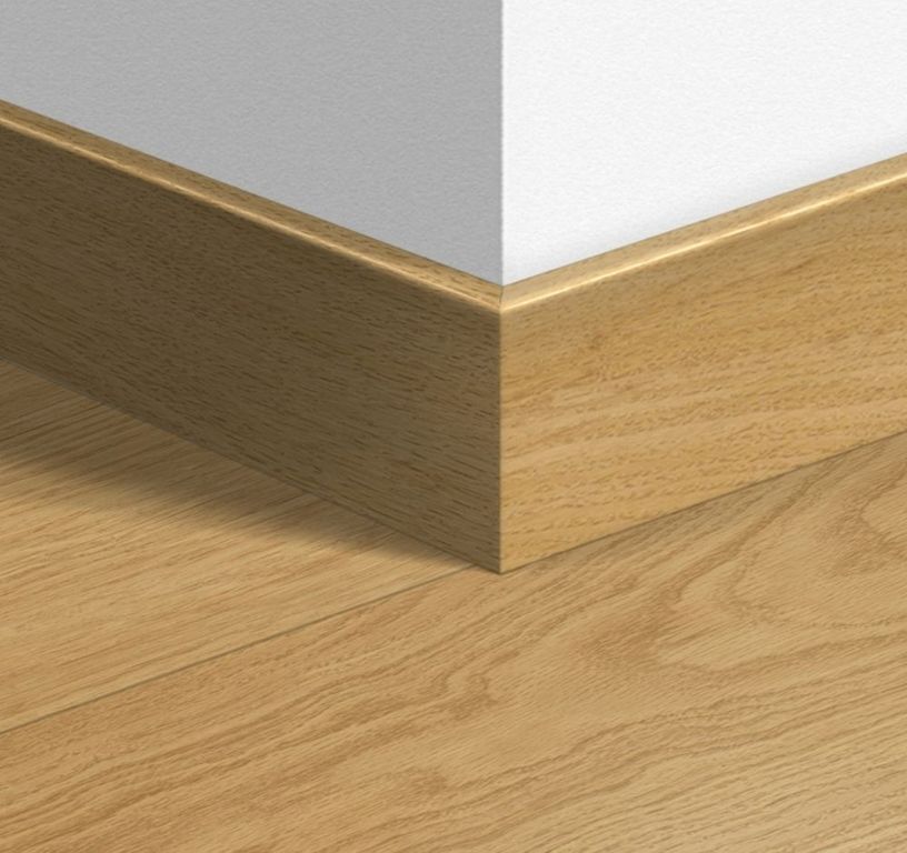 Plinthe  Quick Step, Mdf, décor Bois verni naturel, h.7.70 x L. 240.00 cm