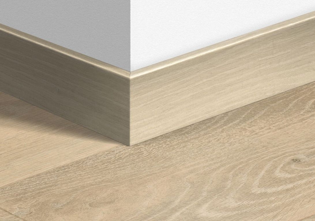 Plinthe  Quick Step, Mdf, décor Bois des beige, h.7.70 x L. 240.00 cm