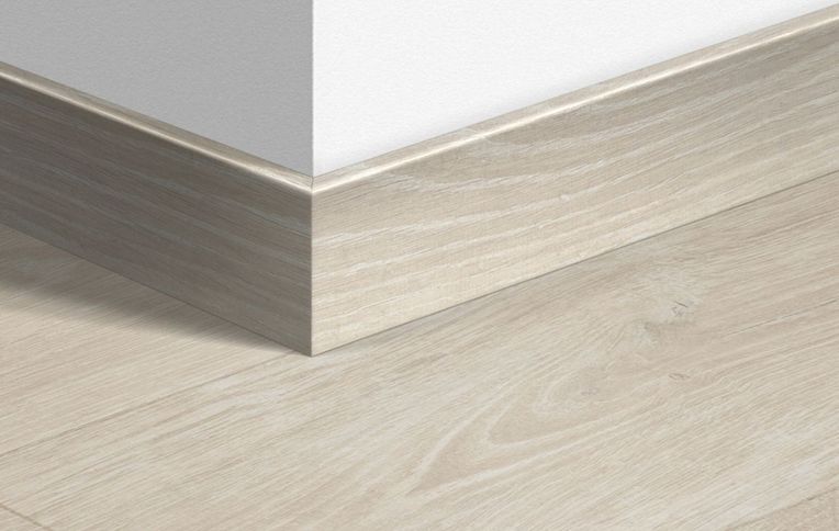 Plinthe Quick Step, Mdf, décor Bois des gris clair, h.7.70 x L. 240.00 cm