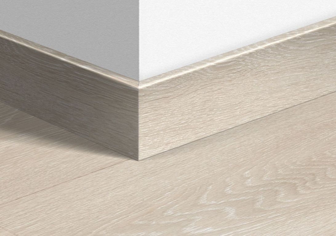 Plinthe  Quick Step, Mdf, décor Bois de la vallée beige clair, h.7.70 x L. 240.00 cm