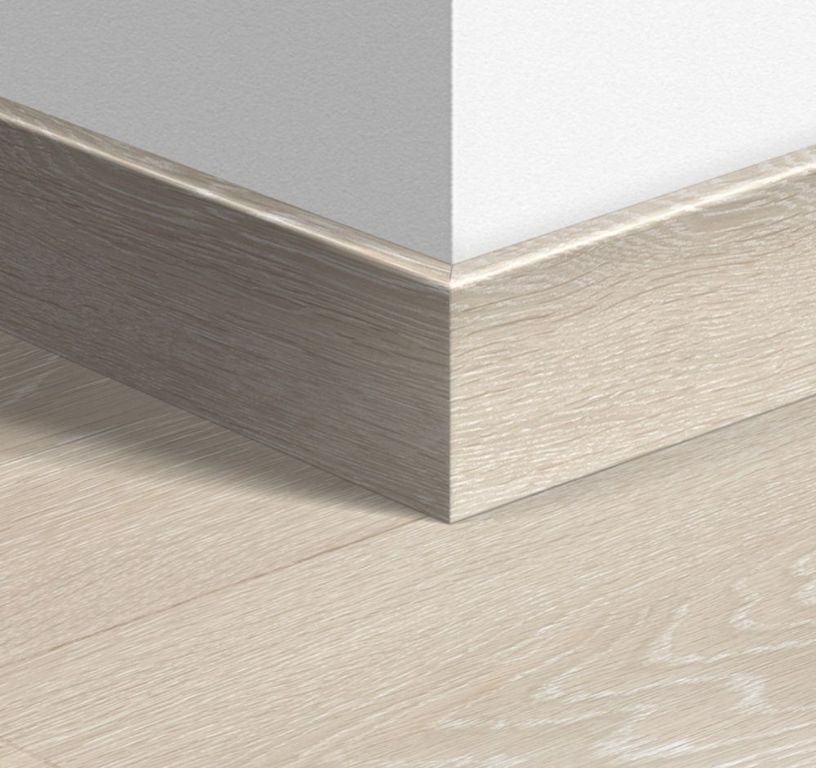 Plinthe  Quick Step, Mdf, décor Bois de la vallée beige clair, h.7.70 x L. 240.00 cm