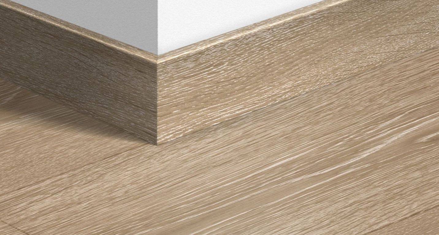 Plinthe  Quick Step, Mdf, décor Bois de la vallée marron clair, h.7.70 x L. 240.00 cm