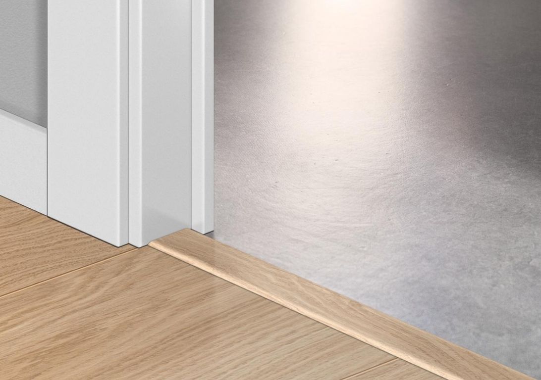Profilé multi fonction INCIZO STRATIFIE Quick Step, mdf, décor blanchi, l.4.80 x L. 215.00 cm