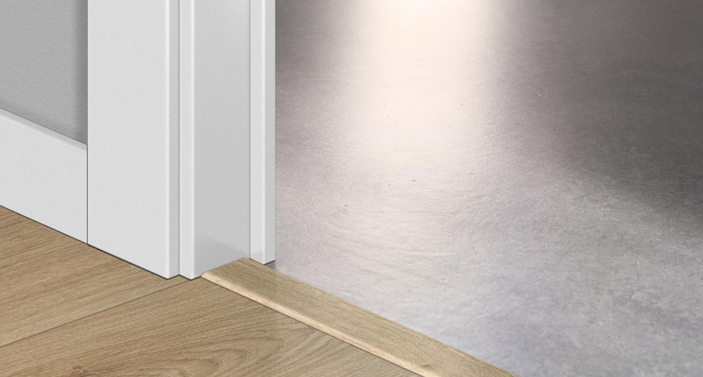 Profilé multi fonction INCIZO STRATIFIE Quick Step, mdf, décor chêne beige, l.4.80 x L. 215.00 cm