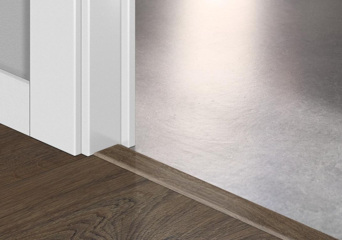 Profilé multi fonction INCIZO STRATIFIE Quick Step, mdf, décor chêne brun, l.4.80 x L. 215.00 cm