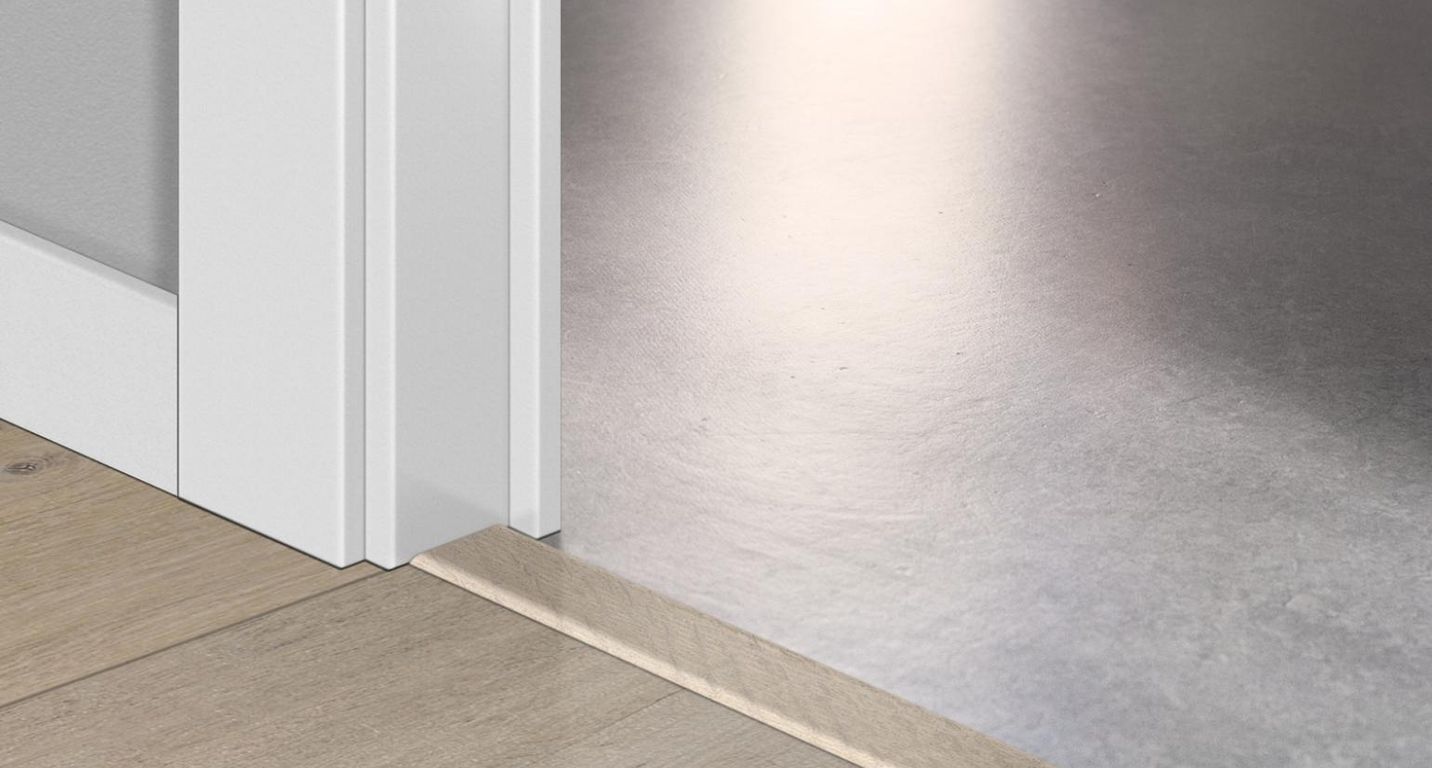 Profilé multi fonction INCIZO STRATIFIE Quick Step, mdf, décor chêne grège , l.4.80 x L. 215.00 cm