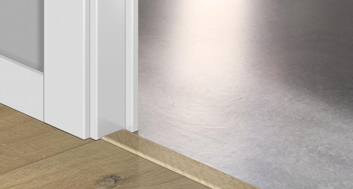 Profilé multi fonction INCIZO STRATIFIE Quick Step, mdf, décor chêne gris huilé, l.4.80 x L. 215.00 cm