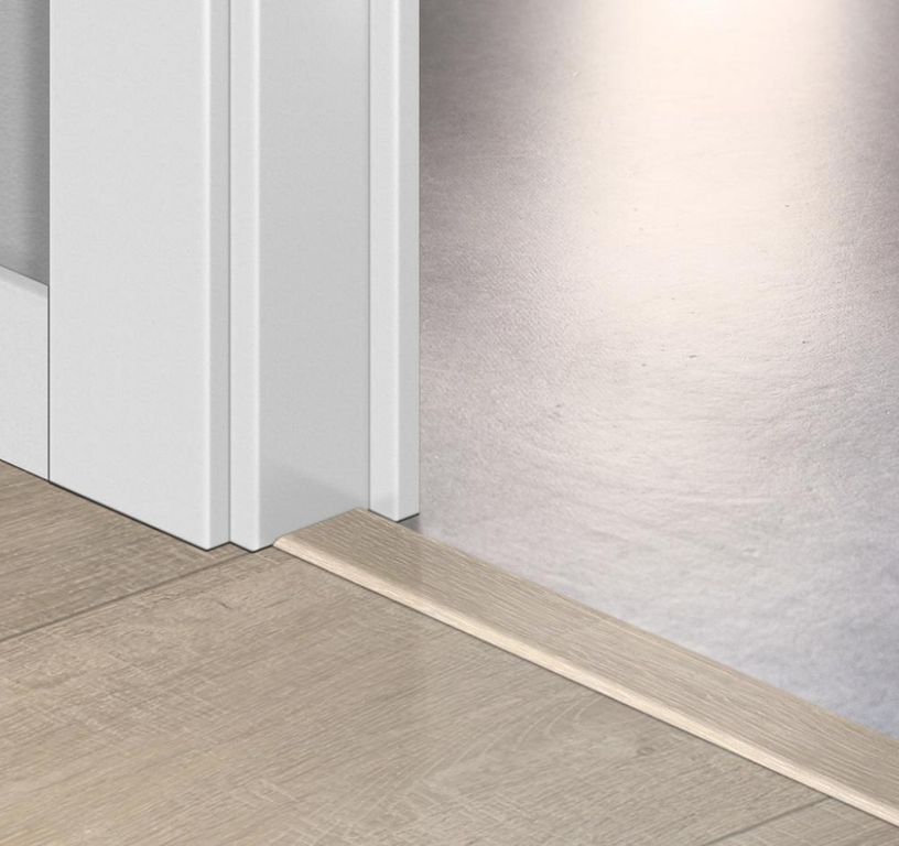 Profilé multi fonction INCIZO STRATIFIE Quick Step, mdf, décor chêne raboté beige , l.4.80 x L. 215.00 cm