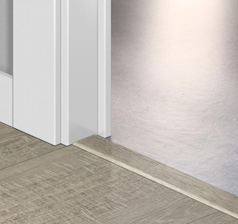 Profilé multi fonction INCIZO STRATIFIE Quick Step, mdf, décor chêne raboté gris, l.4.80 x L. 215.00 cm