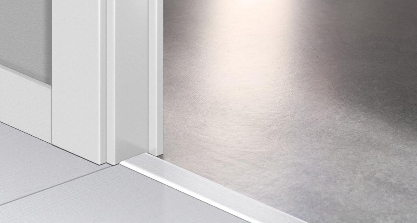 Profilé multi fonction INCIZO STRATIFIE Quick Step, mdf, décor planches blanches, l.4.80 x L. 215.00 cm