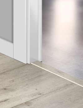 Profilé multi fonction INCIZO STRATIFIE  Quick Step, Mdf, décor béton gris clair, l.4.80 x L. 215.00 cm