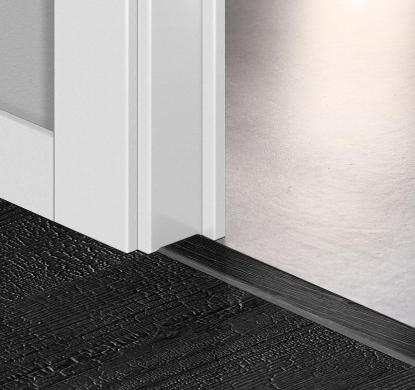 Profilé multi fonction INCIZO STRATIFIE Quick Step, mdf, décor planches brûlées, l.4.80 x L. 215.00 cm