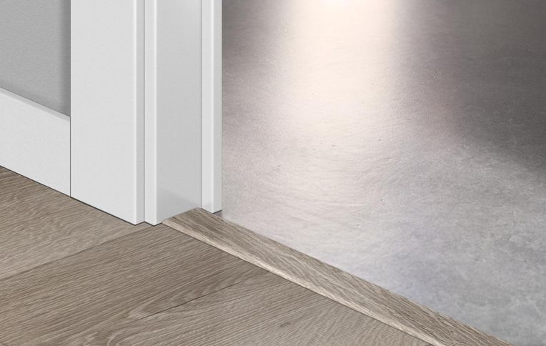 Profilé multi fonction INCIZO STRATIFIE Quick Step, mdf, décor chêne gris brossé, l.4.80 x L. 215.00 cm