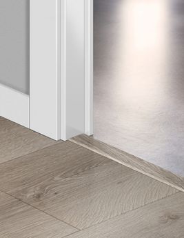 Profilé multi fonction INCIZO STRATIFIE  Quick Step, Mdf, décor chêne gris brossé, l.4.80 x L. 215.00 cm