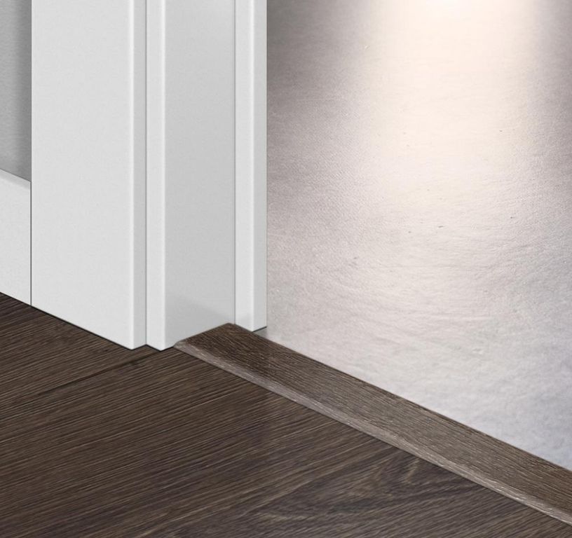 Profilé multi fonction INCIZO STRATIFIE Quick Step, mdf, décor chêne marron foncé , l.4.80 x L. 215.00 cm