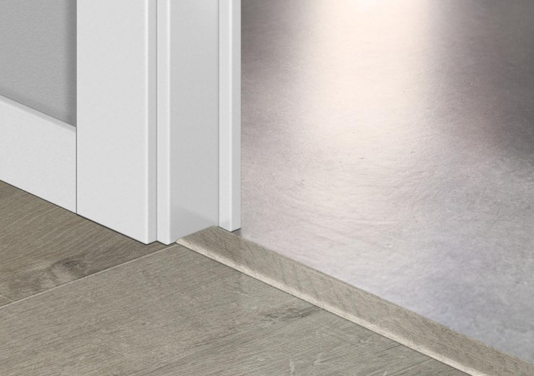 Profilé multi fonction INCIZO STRATIFIE Quick Step, mdf, décor chene soft gris, l.4.80 x L. 215.00 cm