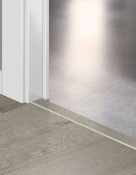 Profilé multi fonction INCIZO STRATIFIE  Quick Step, Mdf, décor chene soft gris, l.4.80 x L. 215.00 cm