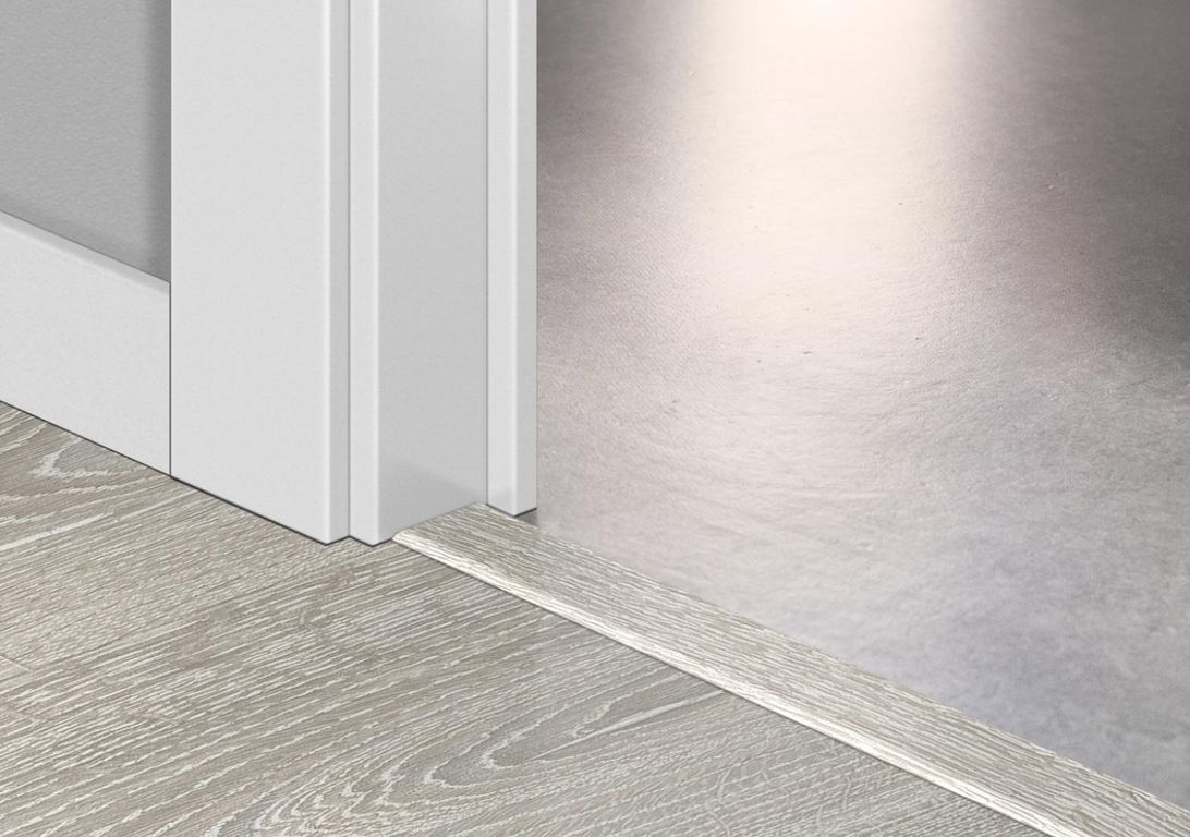 Profilé multi fonction INCIZO STRATIFIE Quick Step, mdf, décor chene patine gris, l.4.80 x L. 215.00 cm