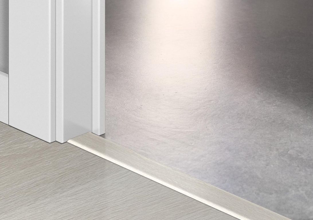 Profilé multi fonction INCIZO STRATIFIE Quick Step, mdf, décor chene patr gris clair, l.4.80 x L. 215.00 cm