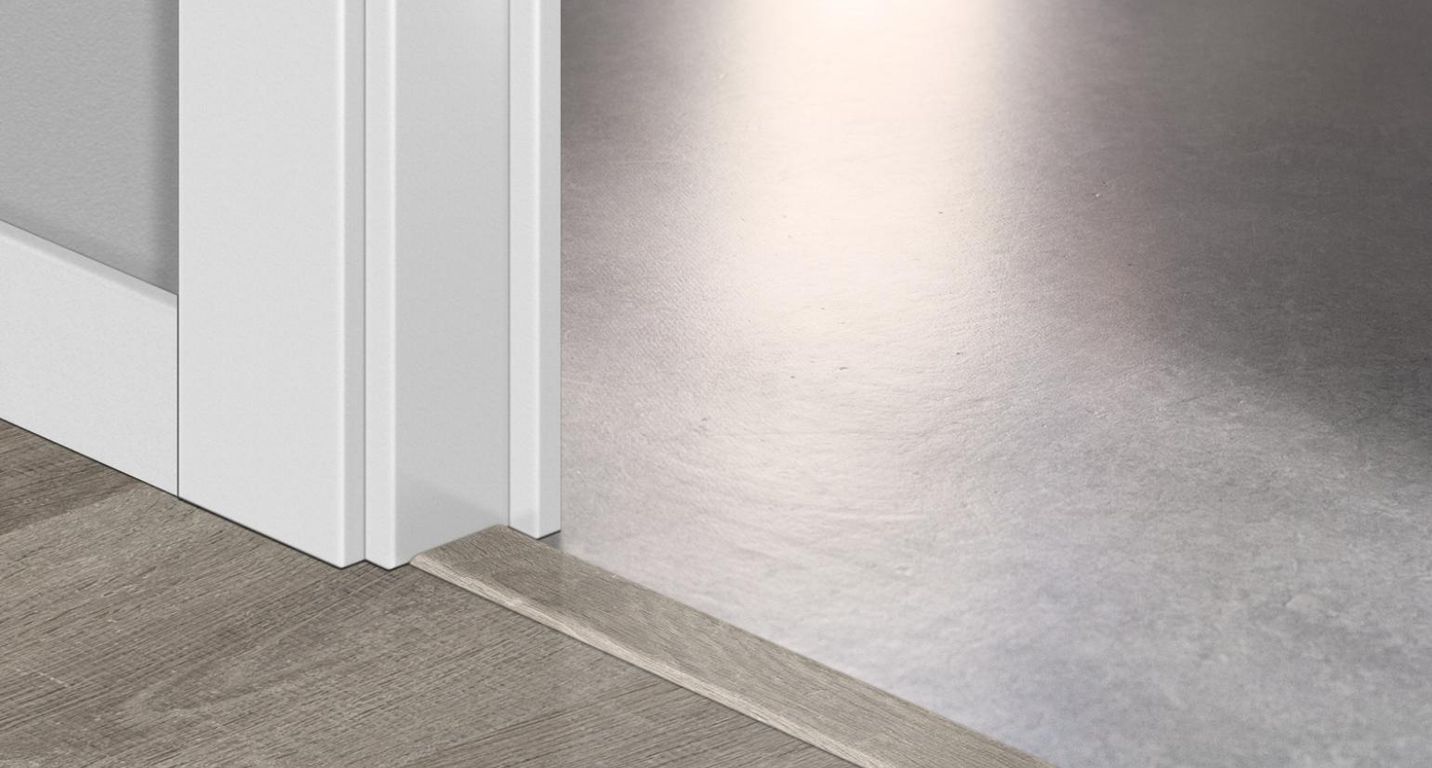 Profilé multi fonction INCIZO STRATIFIE Quick Step, mdf, décor chene venise gris, l.4.80 x L. 215.00 cm