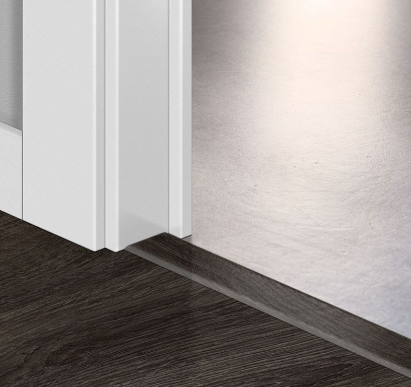 Profilé multi fonction INCIZO STRATIFIE Quick Step, mdf, décor chene newcastle noir, l.4.80 x L. 215.00 cm