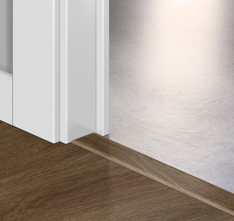 Profilé multi fonction INCIZO STRATIFIE Quick Step, mdf, décor chene newcastle brun, l.4.80 x L. 215.00 cm