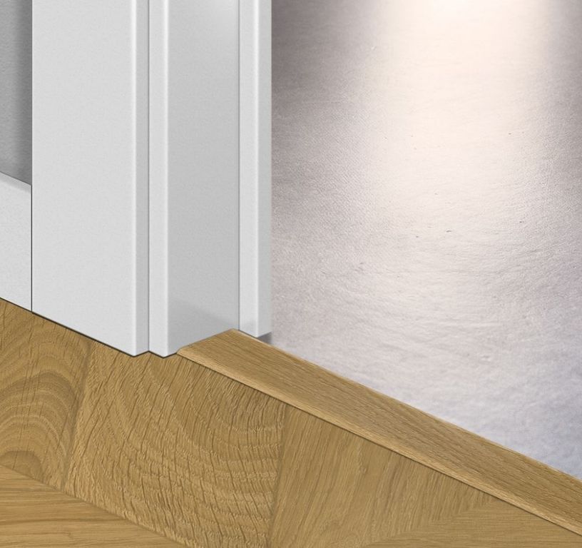 Profilé multi fonction INCIZO STRATIFIE Quick Step, mdf, décor chevron oak natural, l.4.80 x L. 215.00 cm