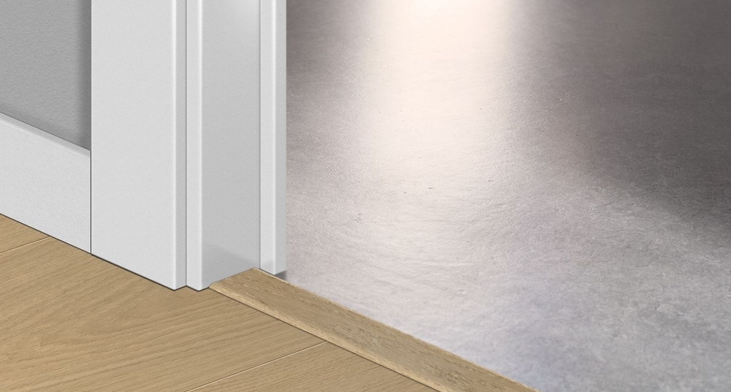 Profilé multi fonction INCIZO STRATIFIE Quick Step, mdf, décor vernis beige, l.4.80 x L. 215.00 cm
