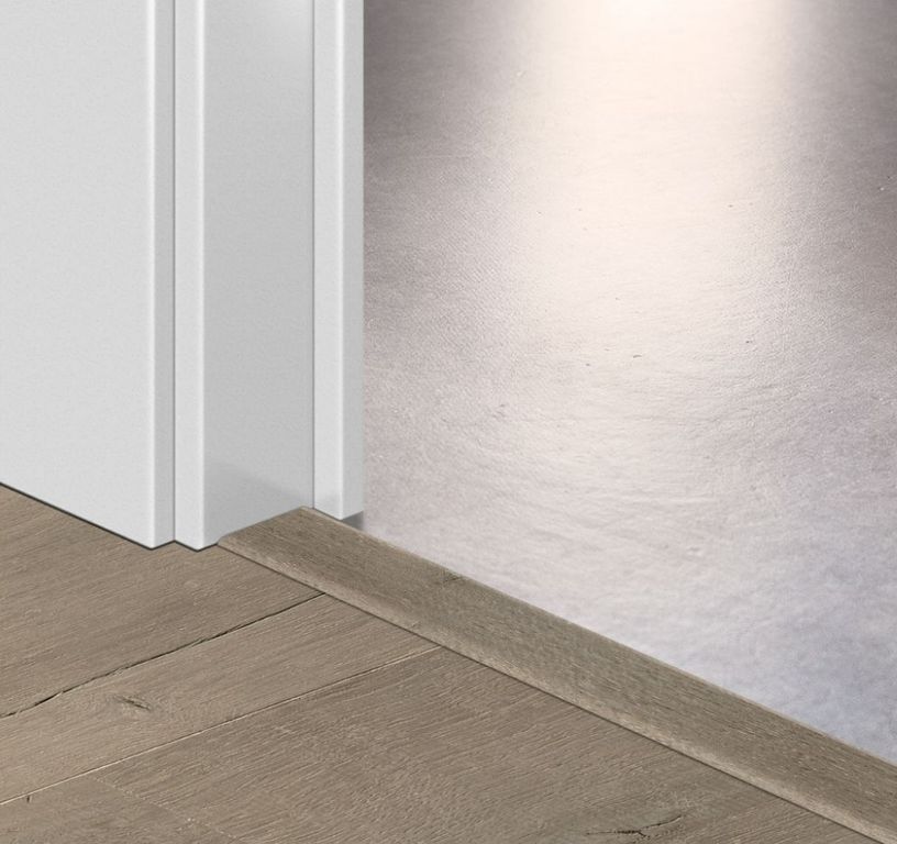 Profilé multi fonction INCIZO STRATIFIE Quick Step, mdf, décor patiné brun, l.4.80 x L. 215.00 cm