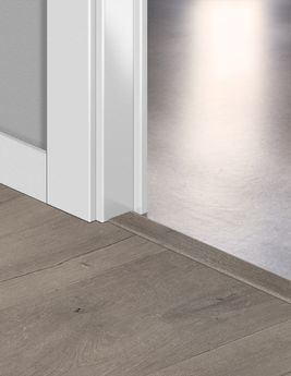 Profilé multi fonction INCIZO STRATIFIE  Quick Step, Mdf, décor patiné gris, l.4.80 x L. 215.00 cm