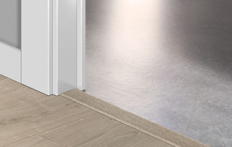 Profilé multi fonction INCIZO STRATIFIE Quick Step, mdf, décor beige brossé, l.4.80 x L. 215.00 cm