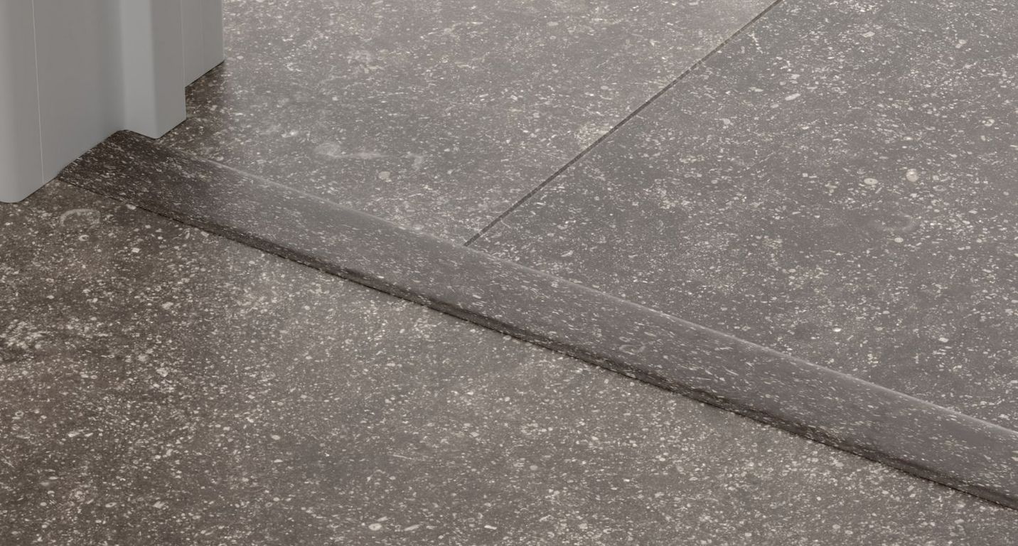 Profilé multi fonction INCIZO STRATIFIE Quick Step, mdf, décor gris foncé, l.4.80 x L. 215.00 cm