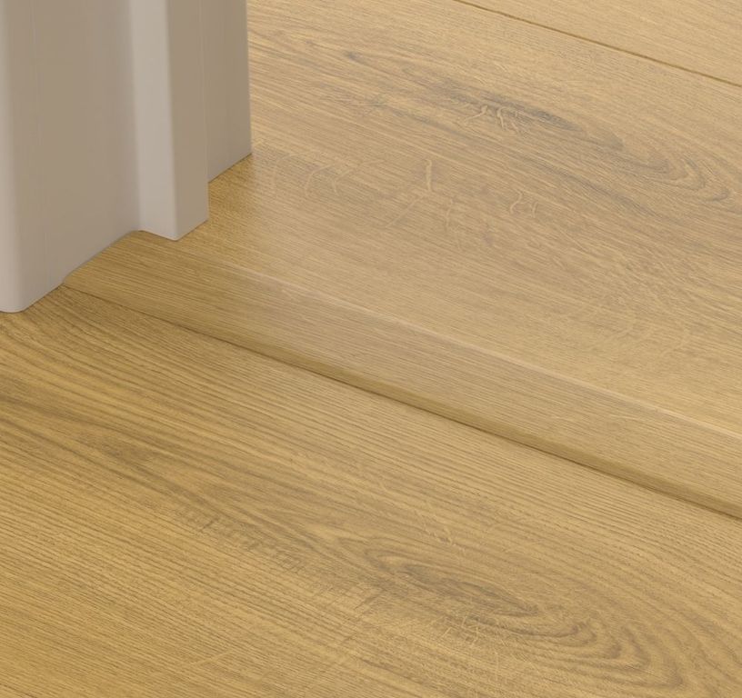 Profilé multi fonction INCIZO STRATIFIE Quick Step, mdf, décor naturel clair, l.4.80 x L. 215.00 cm
