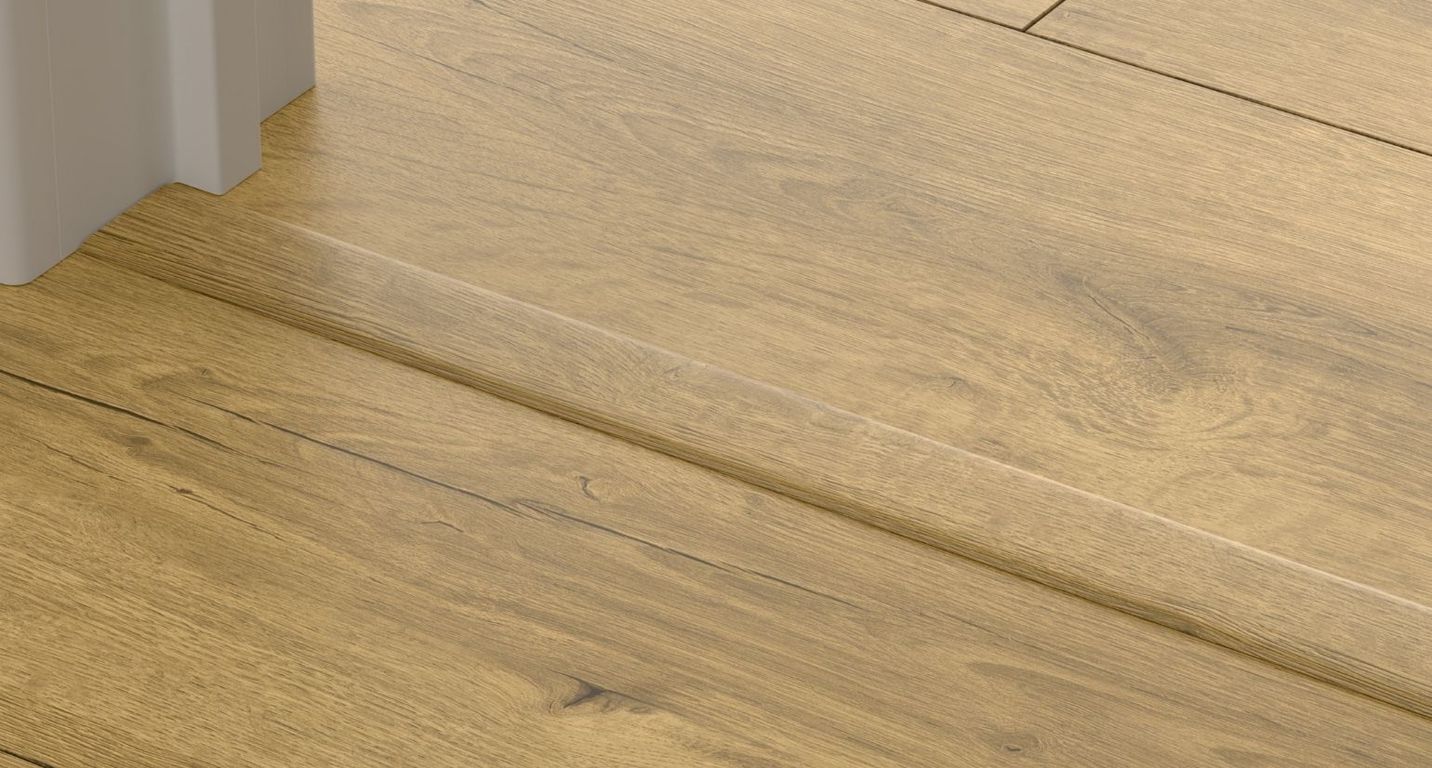 Profilé multi fonction INCIZO STRATIFIE Quick Step, mdf, décor miel, l.4.80 x L. 215.00 cm