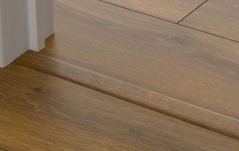 Profilé multi fonction INCIZO STRATIFIE Quick Step, mdf, décor marron foncé, l.4.80 x L. 215.00 cm