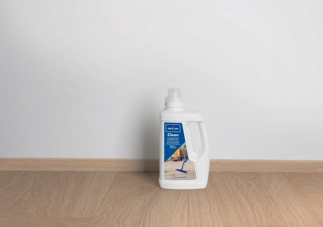 Entretien courant Quick Step ENTRETIEN, pour stratifié, vinyle, parquet vernis, bleu, brillant, 1.00 L
