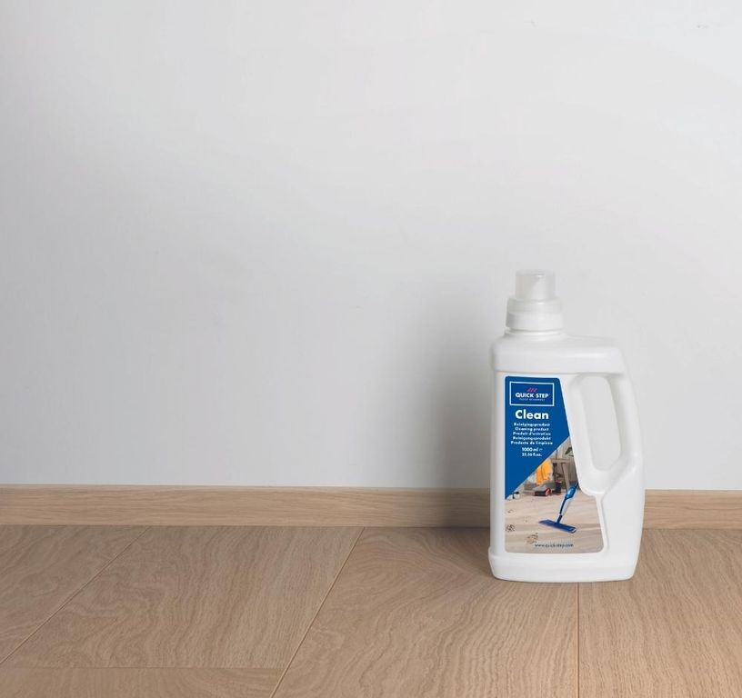 Entretien courant Quick Step ENTRETIEN, pour stratifié, vinyle, parquet vernis, bleu, brillant, 1.00 L