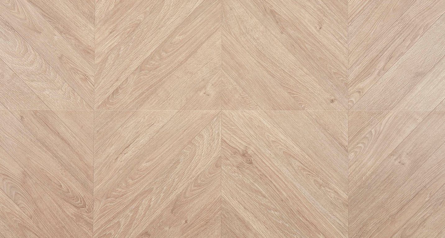 Sol stratifié IMPRESSIVE PATTERNS Quick Step, aspect Marqueterie chevron taupe, dalle 39.60 x 120.00 cm