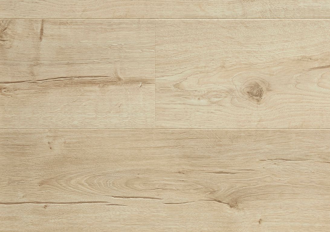 Sol stratifié IMPRESSIVE Quick Step, aspect Bois naturel beige, lame 19.00 x 138.00 cm