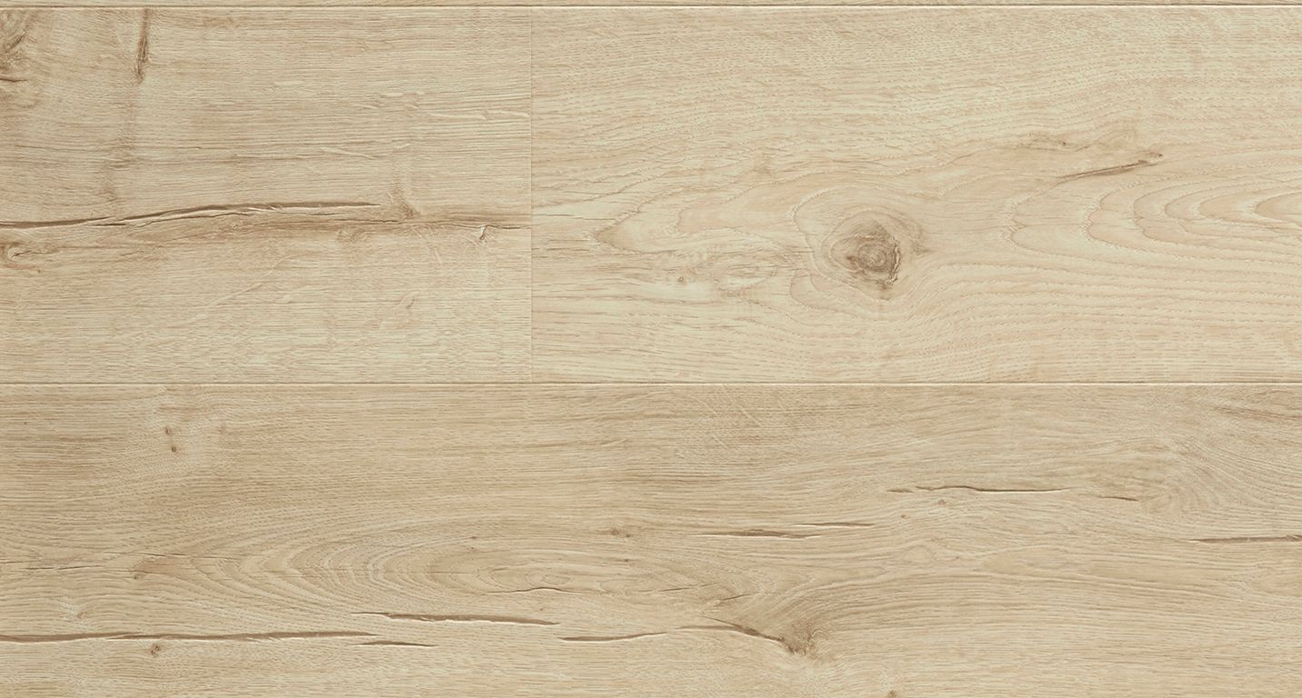 Sol stratifié IMPRESSIVE Quick Step, aspect Bois naturel beige, lame 19.00 x 138.00 cm