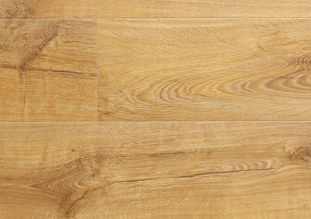 Sol stratifié IMPRESSIVE Quick Step, aspect Bois naturel miel, lame 19.00 x 138.00 cm