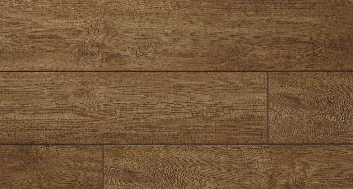 Sol stratifié IMPRESSIVE Quick Step, aspect Bois brun vieilli, lame 19.00 x 138.00 cm